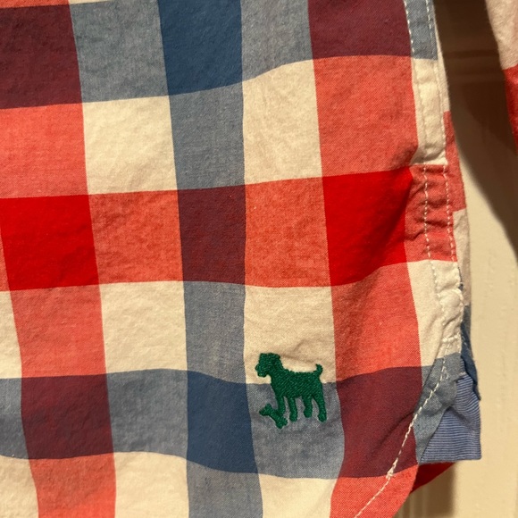 Mini Boden size 2-3 long sleeve shirt patriotic - Picture 5 of 6